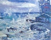 Sturm auf Cap Ampeglio Lovis Corinth